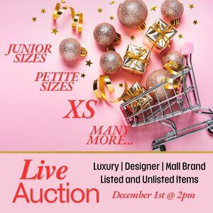DEC 1 2024 @ 2pm | Live Show | Luxury | Designer |